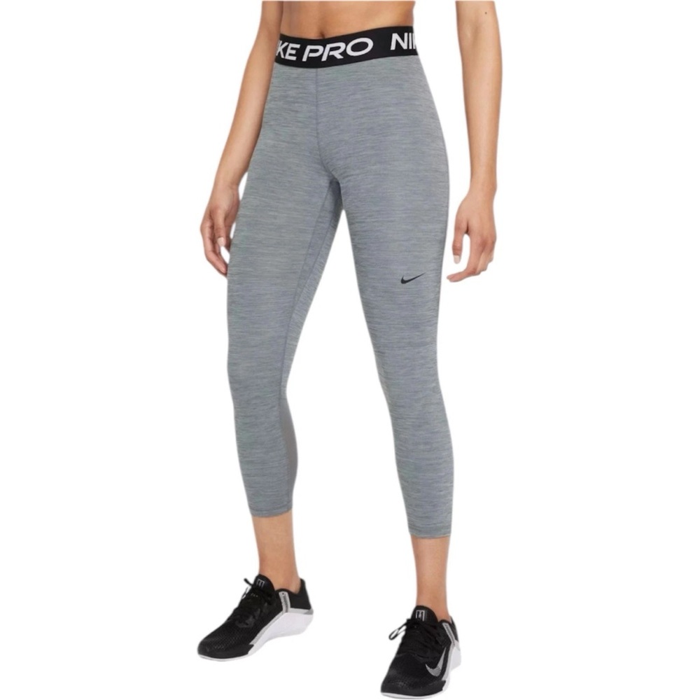 Nike Pro Heathered Gray Leggings